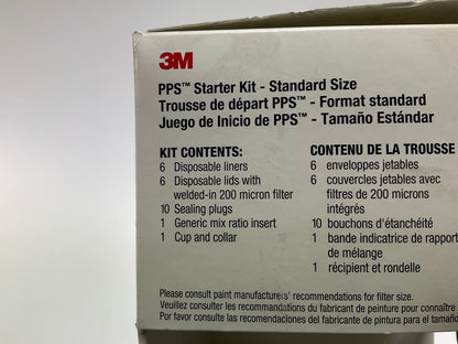 3M 16172 PPS Starter Kit Standard 650mL, 22 Fl Oz 200 Micron  6 Disposable Liner