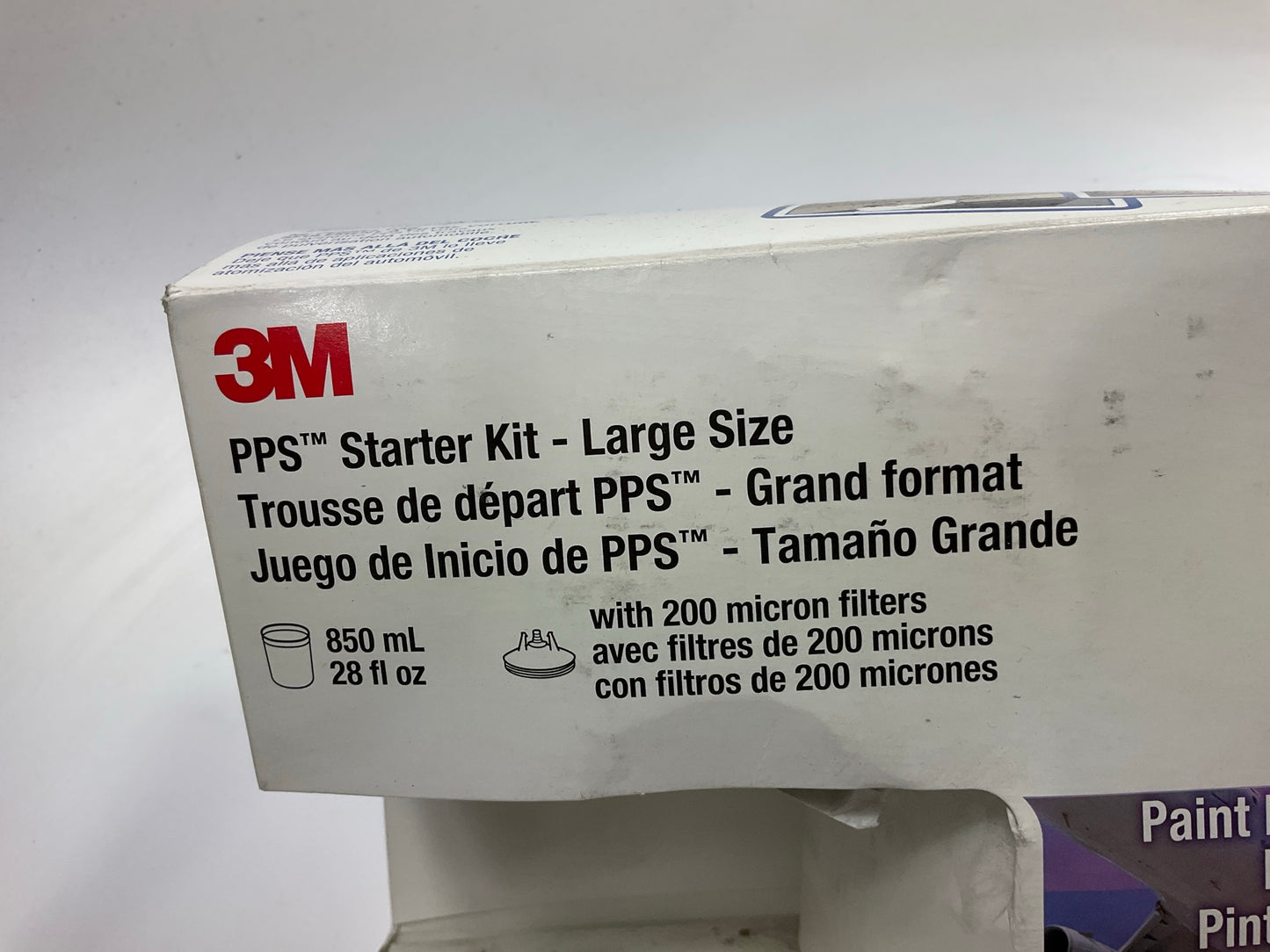 3M PPS Starter Kit Large (850mL, 28 Fl Oz) 6-Pack Lids With 200 Micron Filter