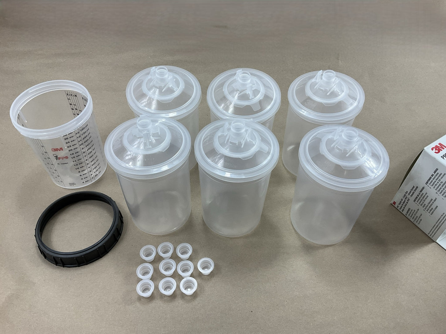 3M 16182 PPS Starter Kit Large Size (850mL, 28 Fl. Oz) With 200-micron Filters