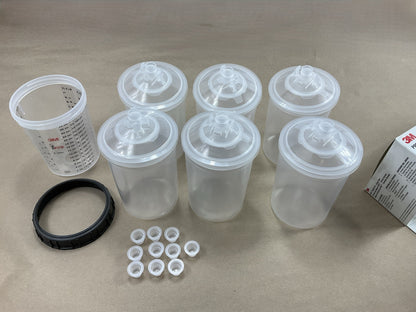 3M 16182 PPS Starter Kit Large Size (850mL, 28 Fl. Oz) With 200-micron Filters
