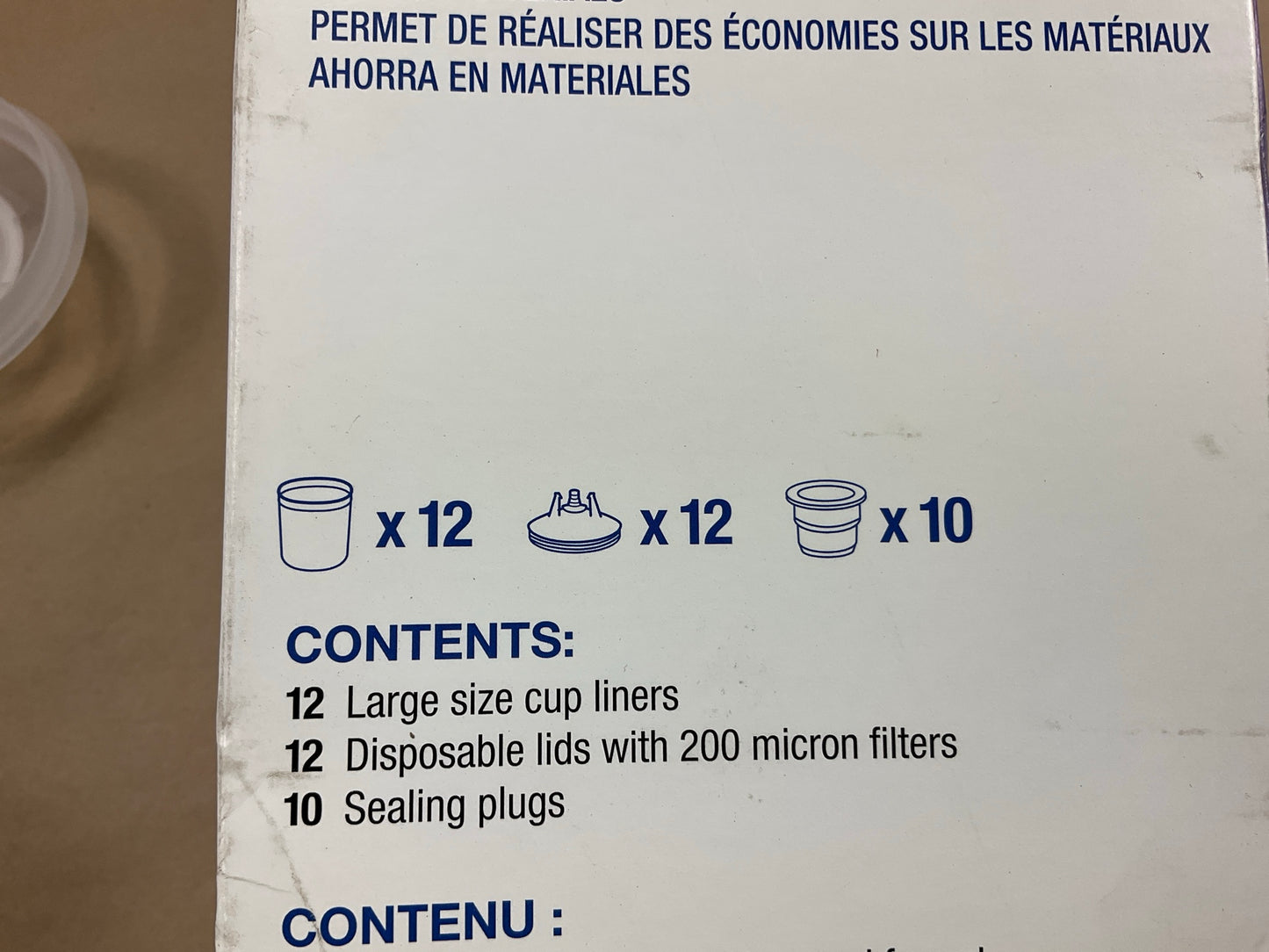 3M 16183 PPS Starter Refill Pack, Large Size (850mL 28 Fl Oz), 200 Micron Filter