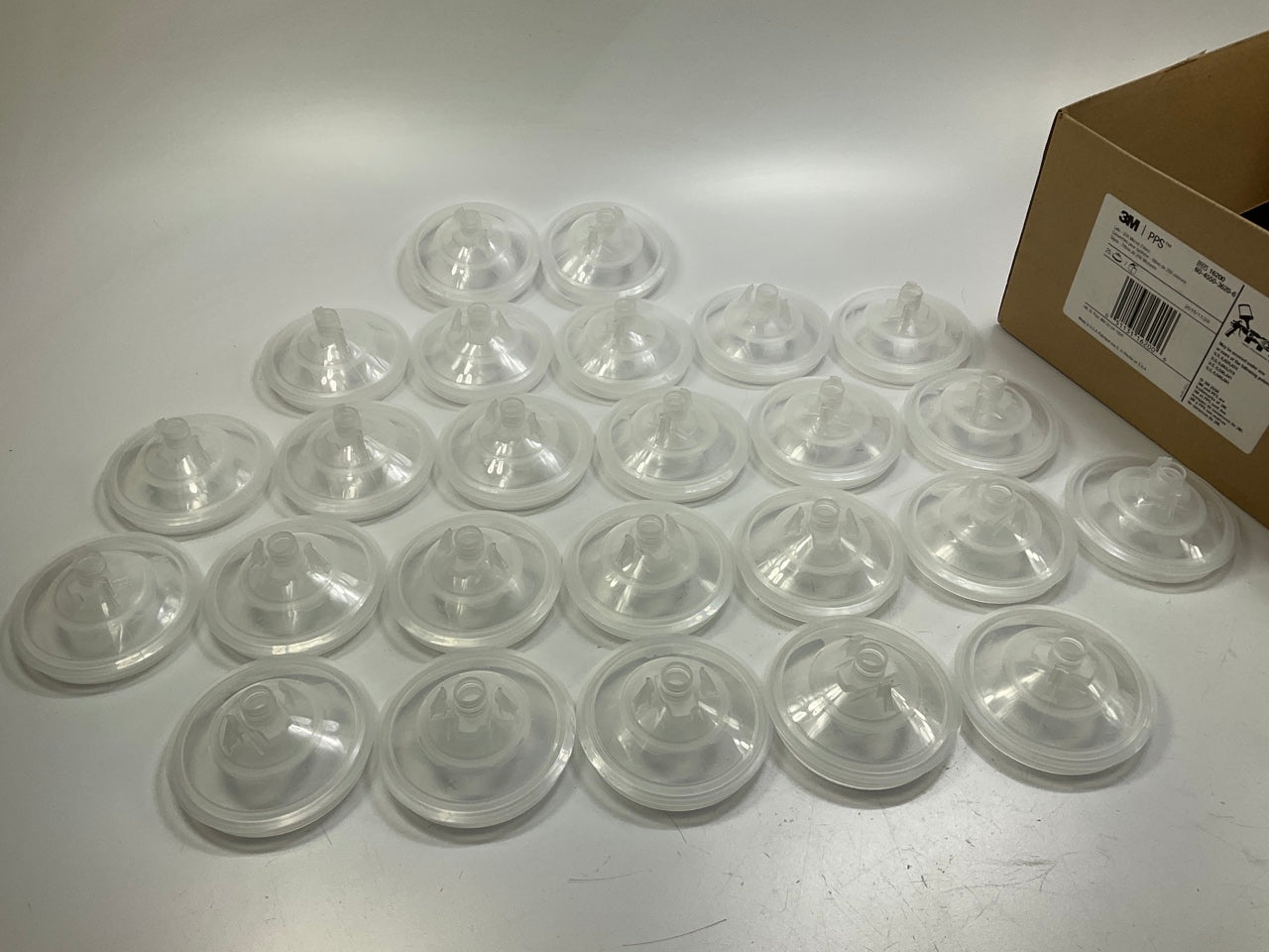 3M 16200 PPS Disposable Lids Standard And Large 200 Micron Filter (25 Lids)