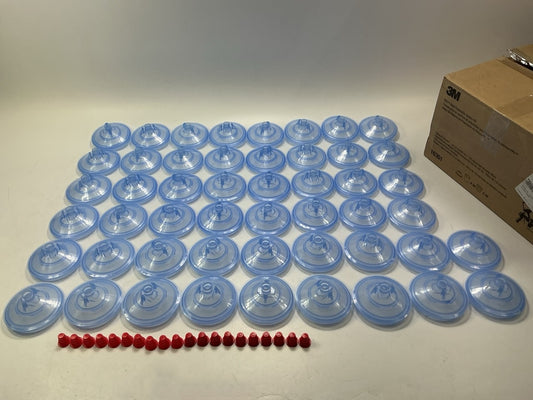 Missing 50 Cups - Lids ONLY, COMES AS SHOWN - 3M 16301 PPS Standard Size Kit