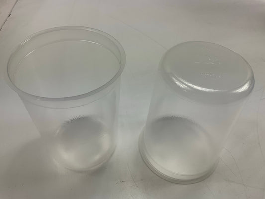 3M 16312 PPS MIDI 13.5oz 125 Micron Refill Kit 50 Lids&Liners+Ratio Cup+20 Plugs