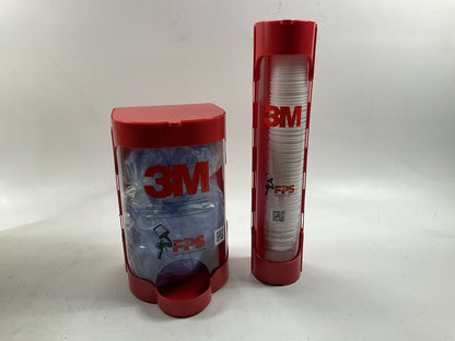 3M 16359 PPS 75 Count Midi 13.5oz 125 Micron Lids Liners Dispenser Kit