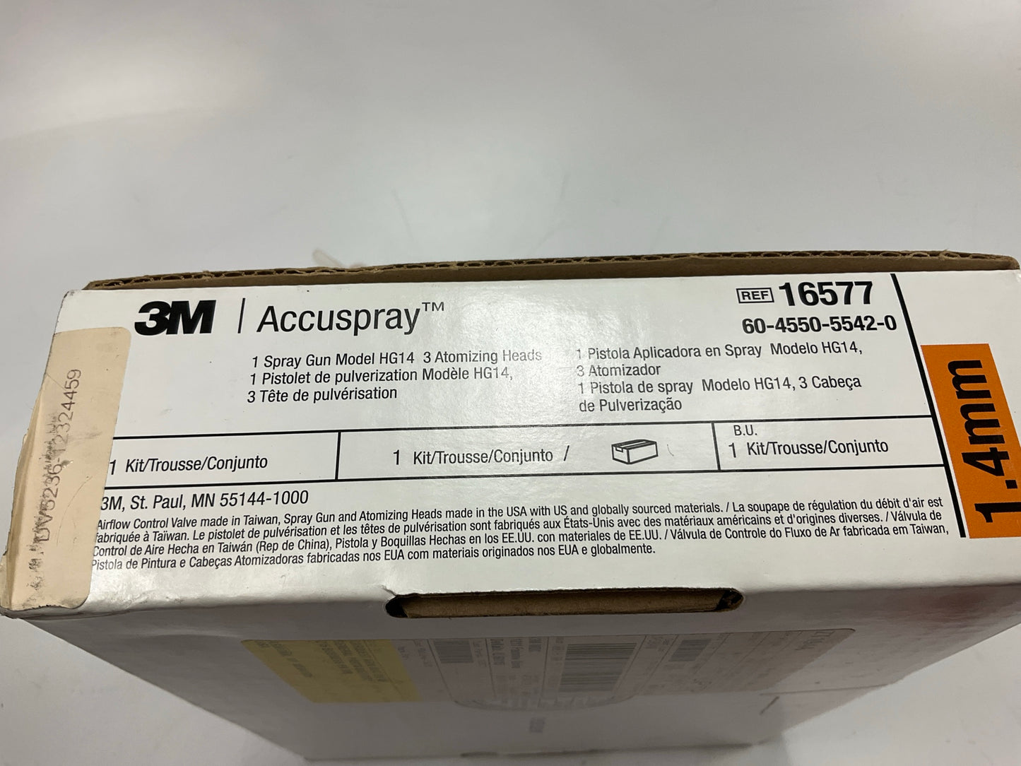 3M 16577 Accuspray Spray Paint Gun Model HG14 Kit