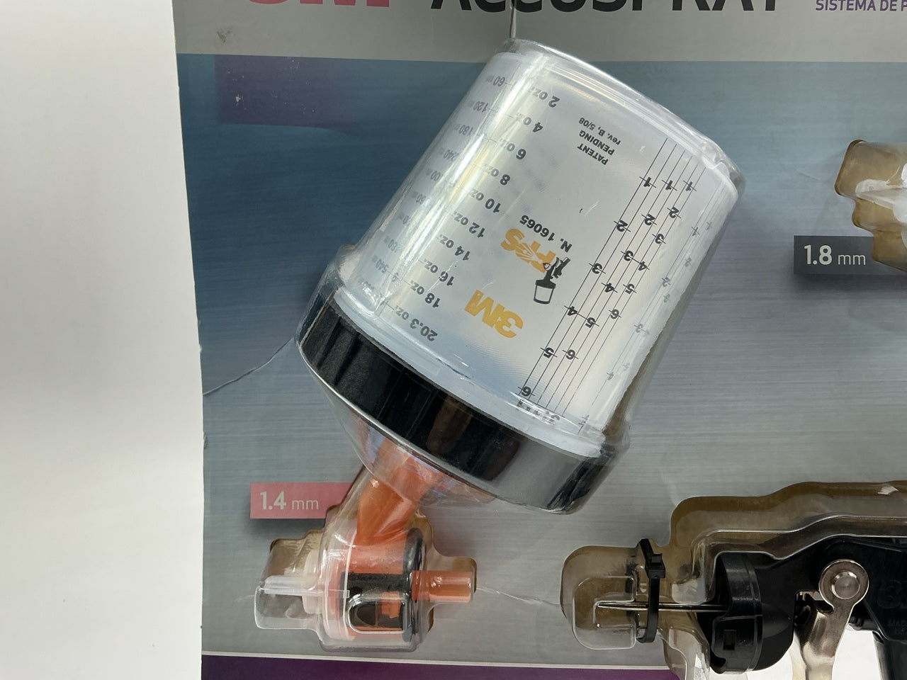 3M 16580 Accuspray ONE Auto Paint Spray Gun System Kit With Standard PPS