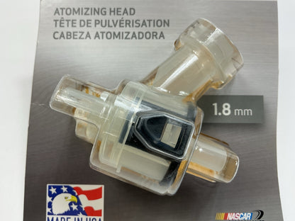 (5) 3M 16585 1.8MM Accuspray Atomizing Heads Single Clear Spray Gun Tip