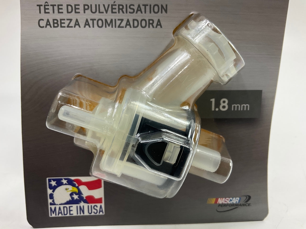 3M 16585 1.8MM Accuspray Atomizing Heads Single Clear Spray Gun Tip - 1 Each
