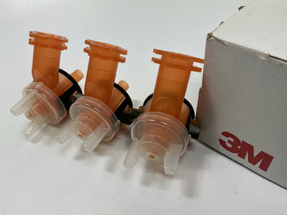 (3) Heads - 3M 16612 Accuspray Atomizing Head, Orange, 1.4mm