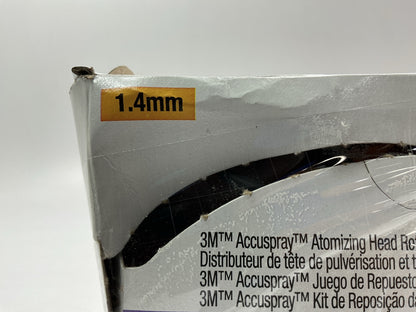 3M 16612 Accuspray Atomizing Head, Orange, 1.4mm, PACK OF 6 Pcs