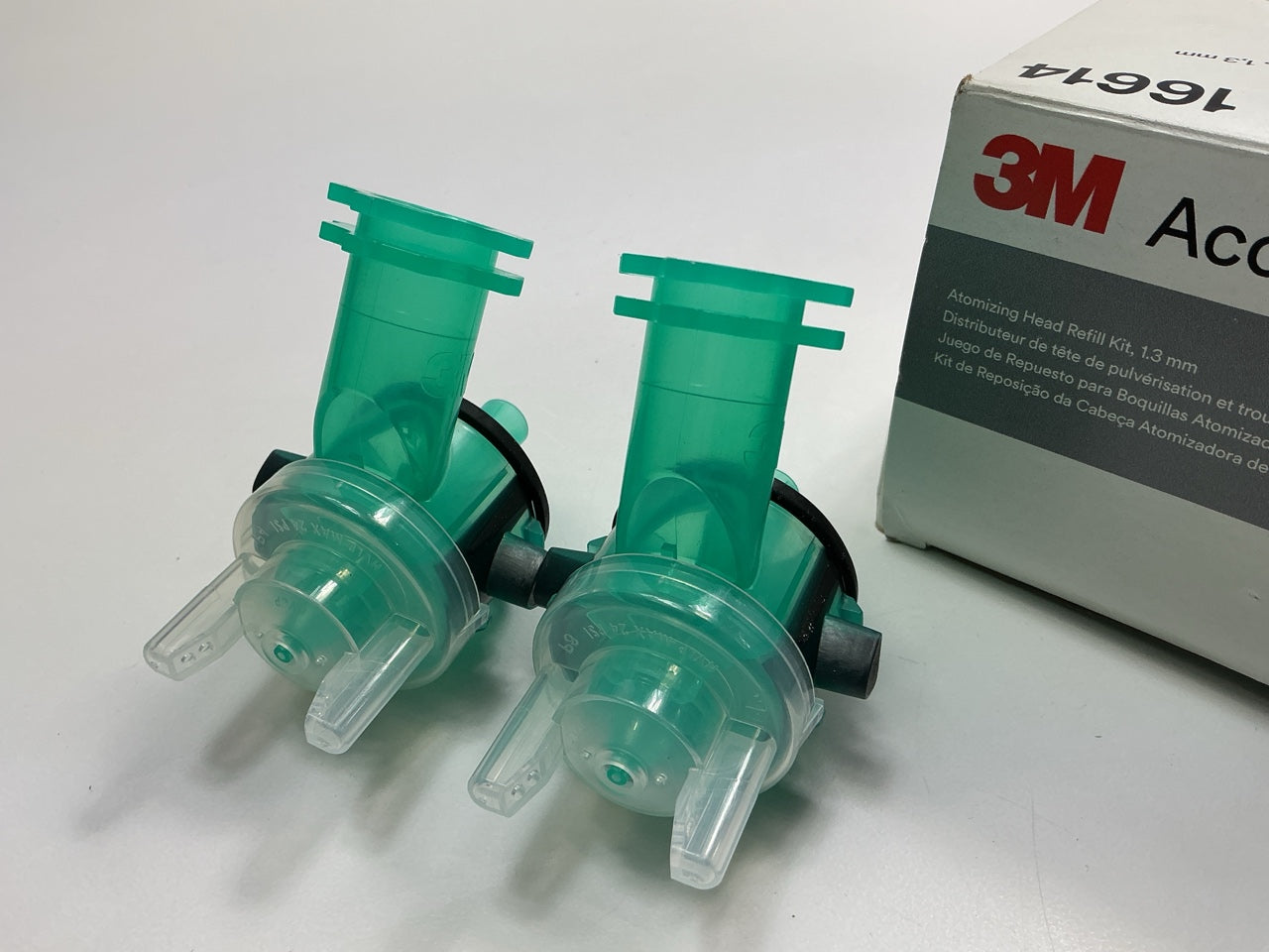 3M 16614 1.2mm Accuspray Green Atomizing Head Refill Kit 2/Pack