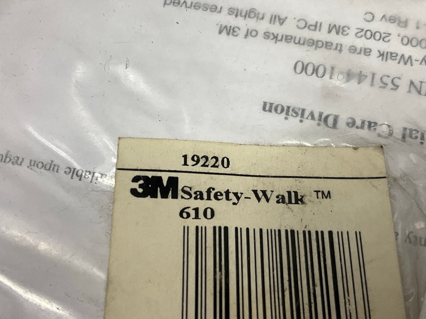 3M 19220 Safety-Walk 610 Series 1 60 Grit Anti-Slip Grip Tape
