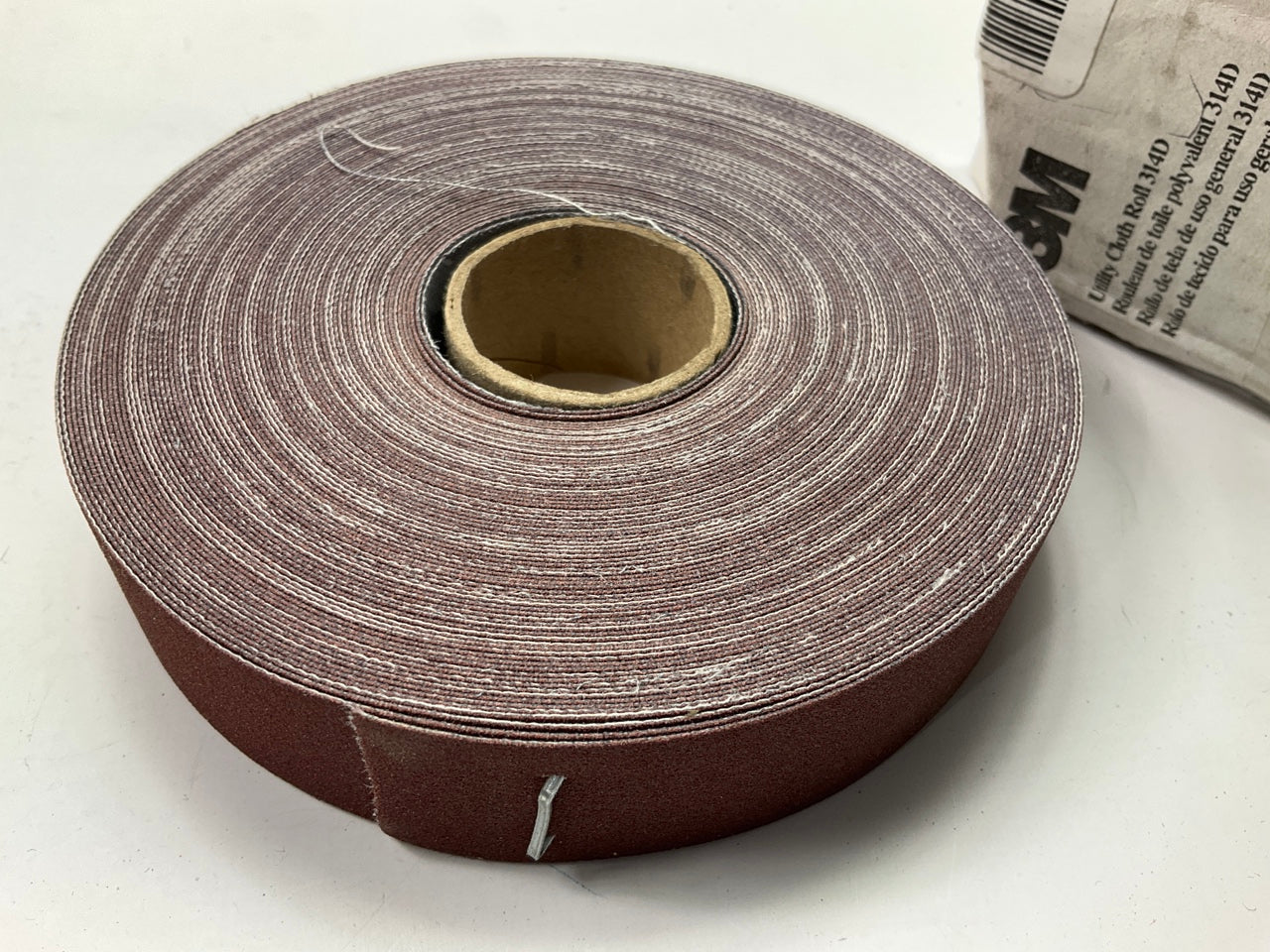 3M 19780 Abrasive Emery Utility Cloth Roll 314D 1 In X 20 Yard, P150 J Weight