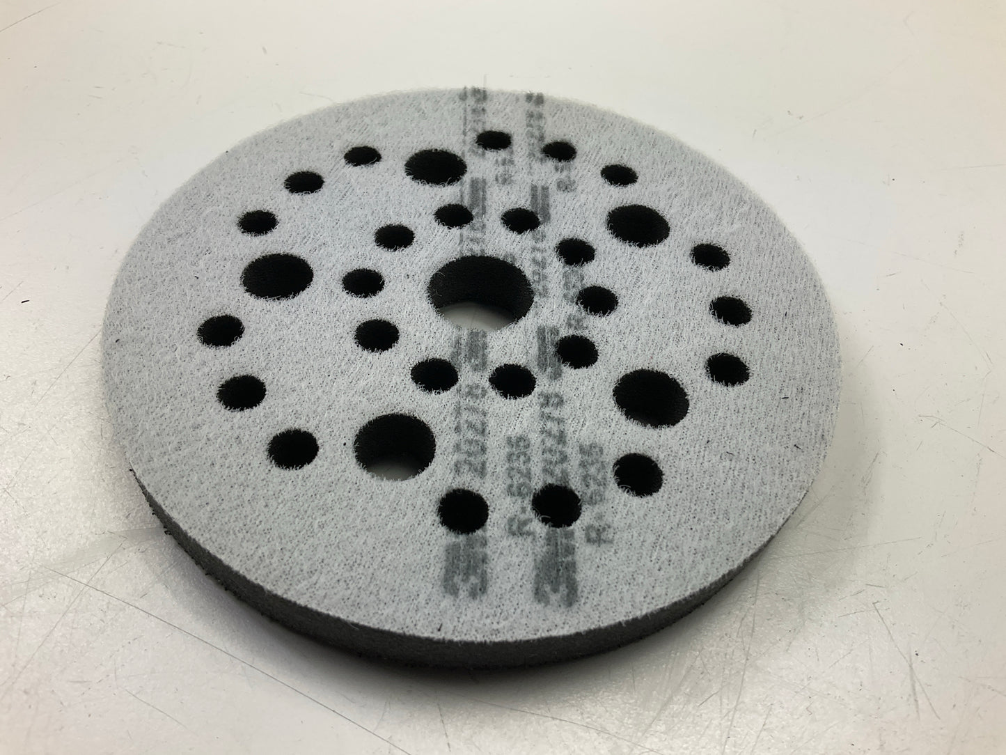 3M 20278 Cubitron Clean Sanding Soft Interface Disc Pad, Multi Hole,  5'' X 1/2''