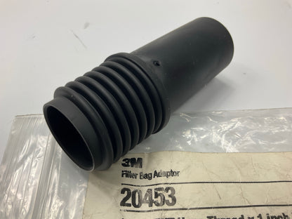 3M 20453 Filter Bag Adapter Tube, 1 In External Hose Thread X 1 In ID