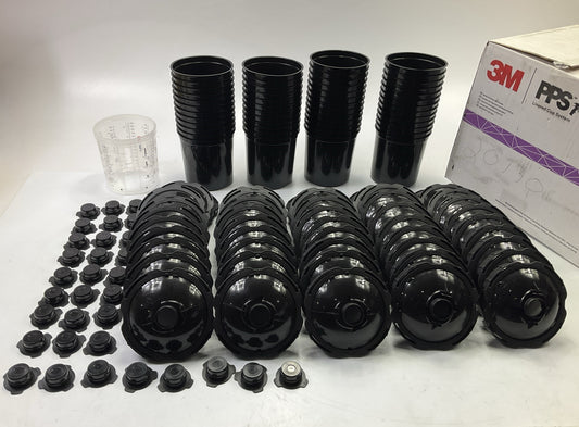 3M 20730 PPS Series 2.0 Spray Cups UV Kit, 125u Micron Filters