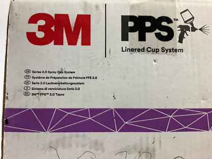 3M 20730 PPS Series 2.0 Spray Cups UV Kit, 125u Micron Filters