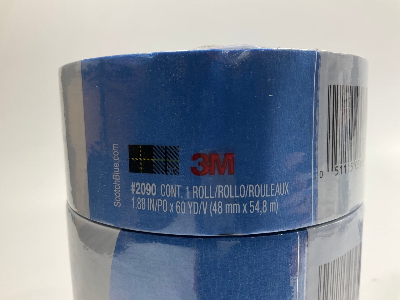 (10) Rolls 3M Scotch-Blue 2090 Multi-Surface Painter's Tape - 1.88'' X 60yards