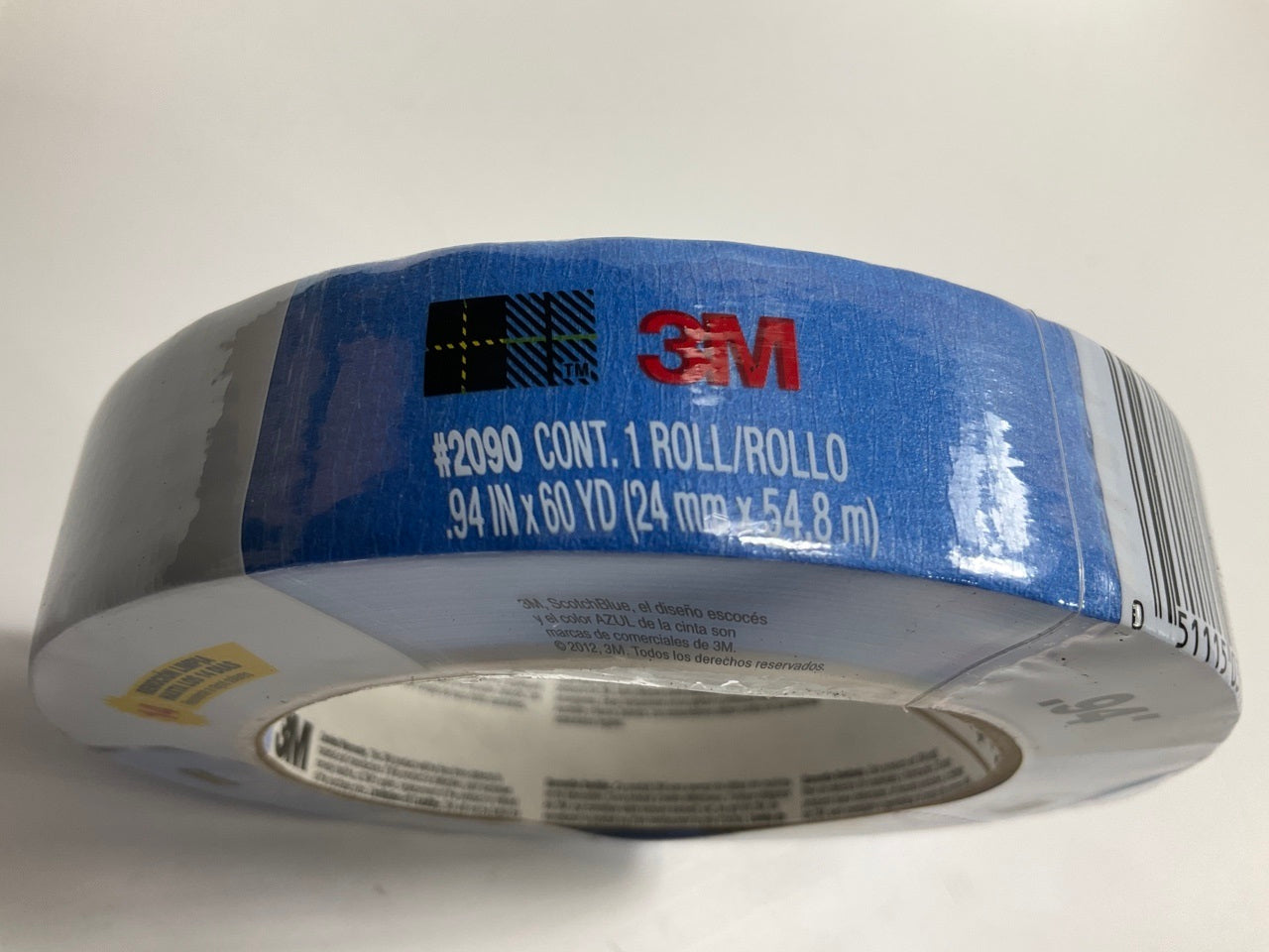 1 Roll - 3M Scotch-Blue 2090 Multi-Surface Painter Mask Tape - 0.94'' X 60 Yards