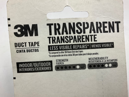 3M 2105-CD High Performance Transparent Duct Tape - 5 Yards