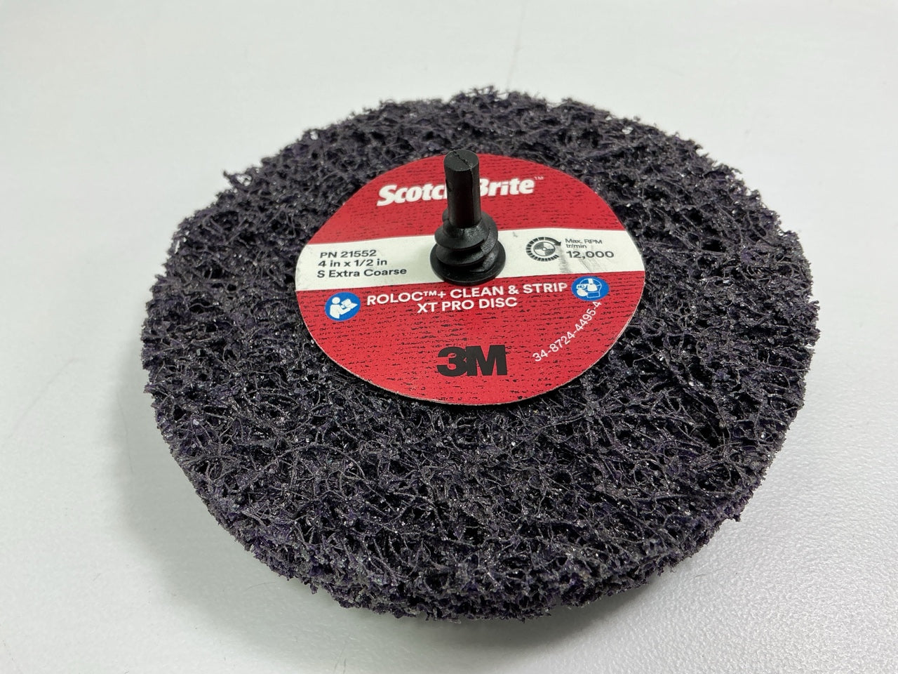 3M 21552 Clean And Strip XT Disc 4'' X 1/2'' Disc Replaces 07470