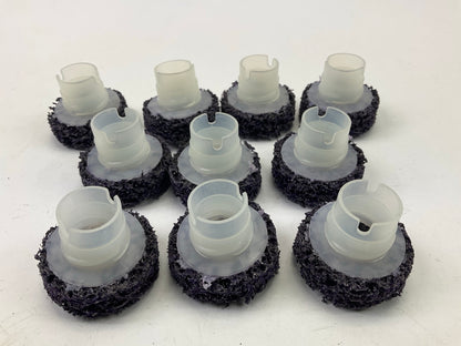 (10) 3M 21713 Scotch-brite Roloc Pro Brake Hub Cleaning Disc, 1-1/2 In X 5/8 In