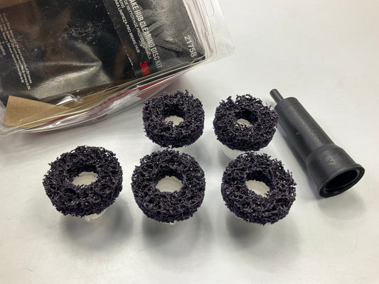 OPEN BOX - 3M 21758 Scotch-Brite Roloc Pro Brake Hub Cleaning Disc Kit