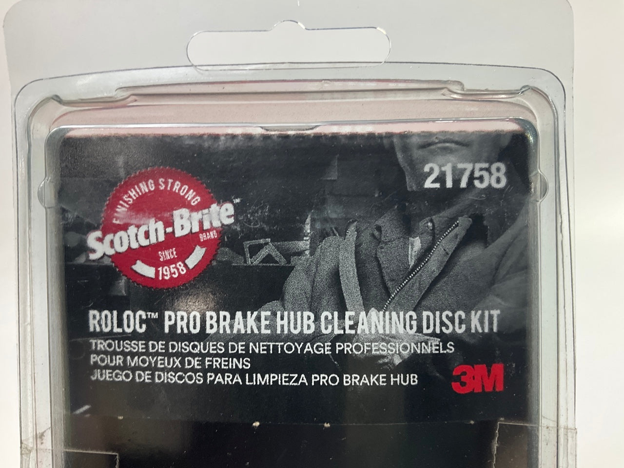 3M 21758 Scotch-Brite Roloc Pro Brake Hub Cleaning Disc Kit