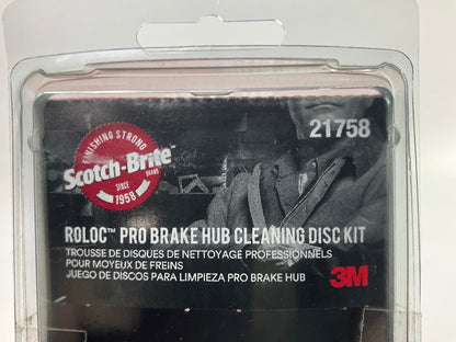 3M 21758 Scotch-Brite Roloc Pro Brake Hub Cleaning Disc Kit