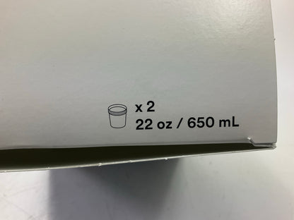 3M 26001 PPS Series 2.0 Cup, Standard (22 Fl Oz, 650 Ml), 8 Per Box
