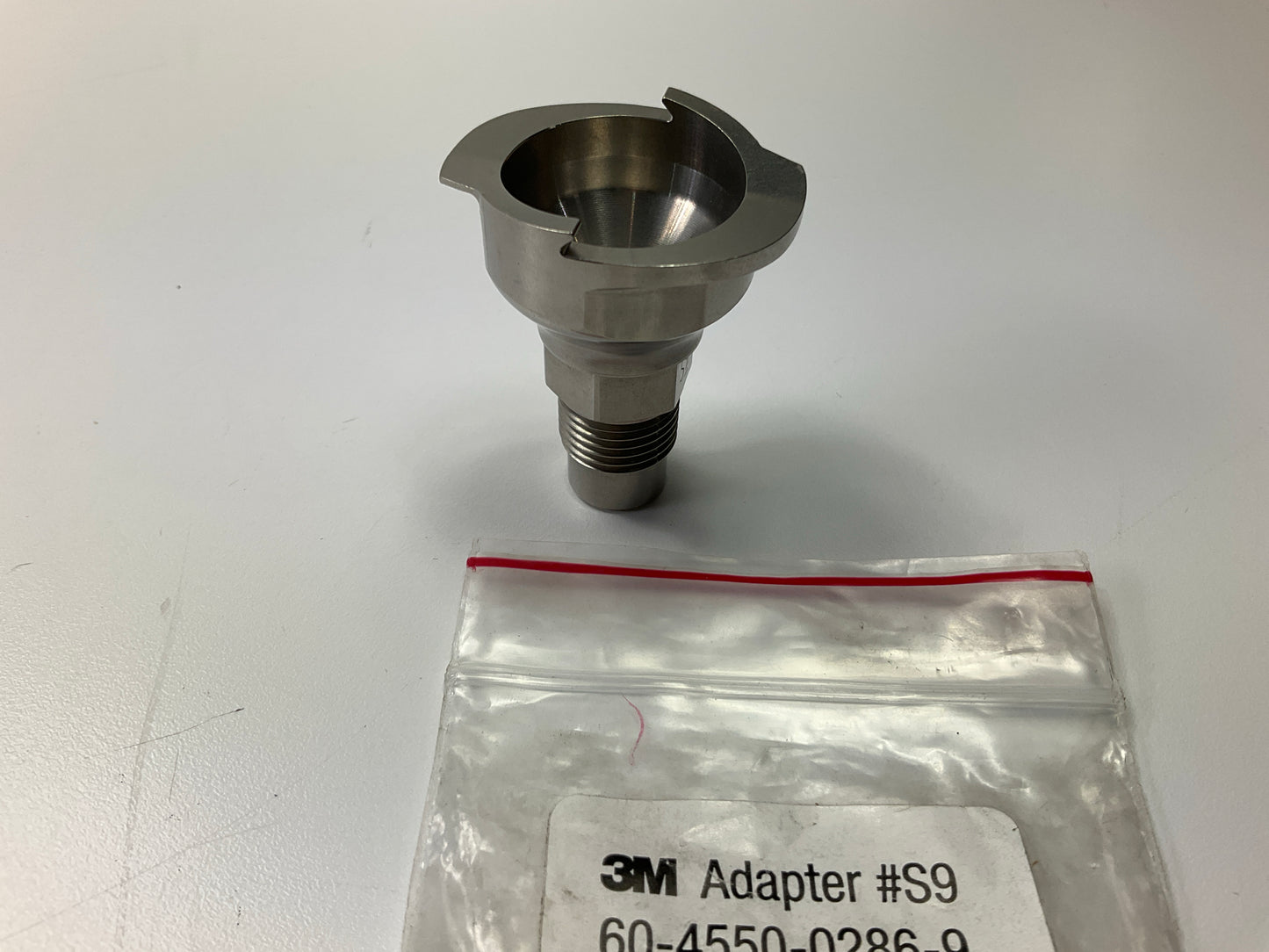 3M 26016 PPS 2.0 Spray Gun Adapter #S9, 16mm X 1.5mm Male Thread
