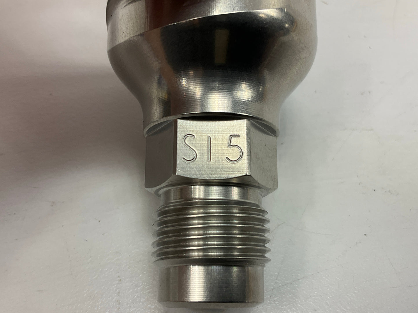 3M 26046 PPS S15 Adapter For Binks, DeVilbiss Spray Gun 3/8 Male, 19 Thread BSP
