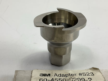 3M 26109 PPS Series 2.0 Adapter, Type S23, 1/4 Female, 18 Thread NPS