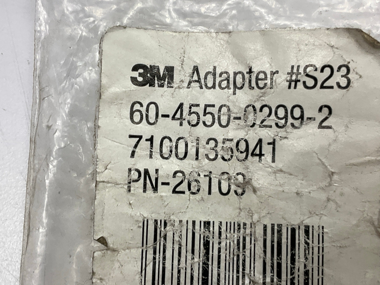 3M 26109 PPS Series 2.0 Adapter, Type S23, 1/4 Female, 18 Thread NPS
