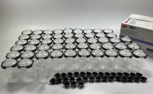 3M 26112 PPS Series 2.0 Spray Cup System Kit Midi 13.5 Fl Oz/ 400 Ml 200 Micron