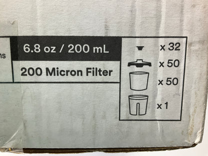 3M 26114 PPS Series 2.0 Spray Gun Cup, Lids & Liners Kit Mini 6.8 Oz. - 49 Pack