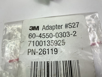 3M 26119 PPS 2.0 Spray Gun Adapter #S27, 16 Mm Male, 1.5mm Thread