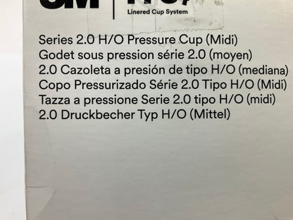 PPS 26121 400 ML MIDI High Output Pressure Hard Cup For 16587 HGP Spray Gun