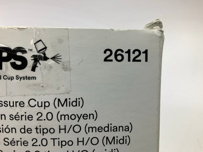 PPS 26121 400 ML MIDI High Output Pressure Hard Cup For 16587 HGP Spray Gun