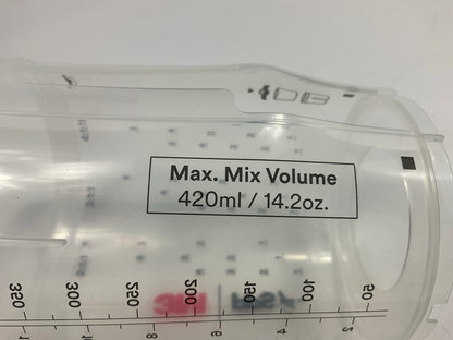 3M PPS 26122 Series 2.0 MIDI Hard Cups, 400 Ml, 2 Cups