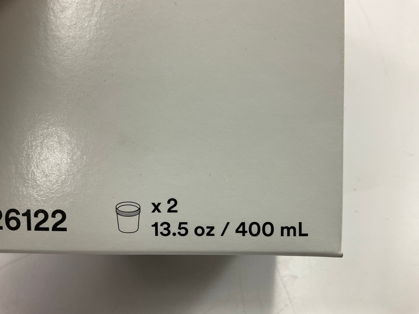 3M PPS 26122 Series 2.0 MIDI Hard Cups, 400 Ml, 2 Cups