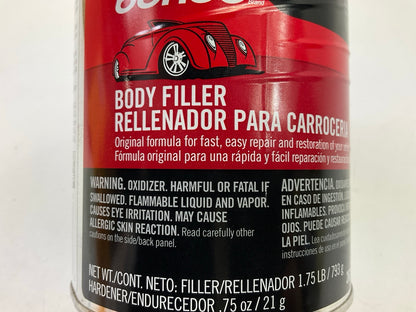 3M 262 Bondo Body Filler Kit (Stage 3) 1.75lbs  And Cream Hardener .75oz