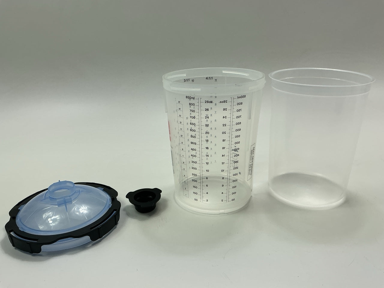 INCOMPLETE 3M 26325 PPS 2.0 Spray Cup System Kit, Large, 28 OZ 125-Micron Filter