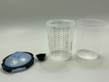 INCOMPLETE 3M 26325 PPS 2.0 Spray Cup System Kit, Large, 28 OZ 125-Micron Filter
