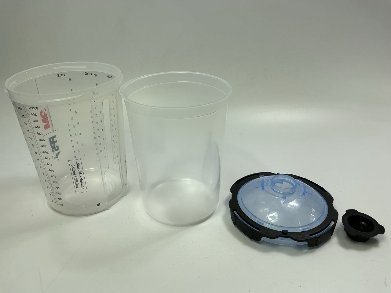 3M 26325 PPS 2.0 Spray Gun Cup, Lids &Liners Kit, Large, 28 Ounces, 125-Micron
