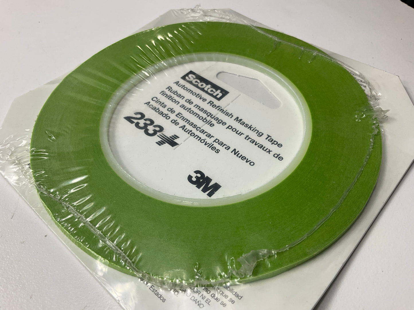 3M 26343 Scotch 1/8'' Fine Masking Tape 3mm X 55 Mm Performance Tape (12 Pack)
