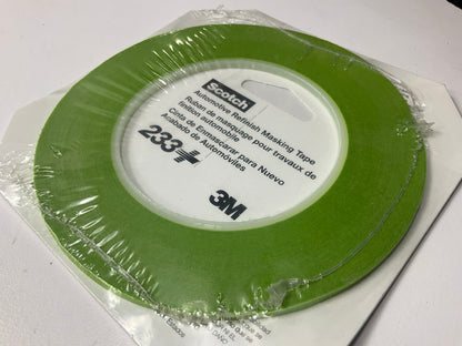 3M 26343 Scotch 1/8'' Fine Masking Tape 3mm X 55 Mm Performance Tape (12 Pack)