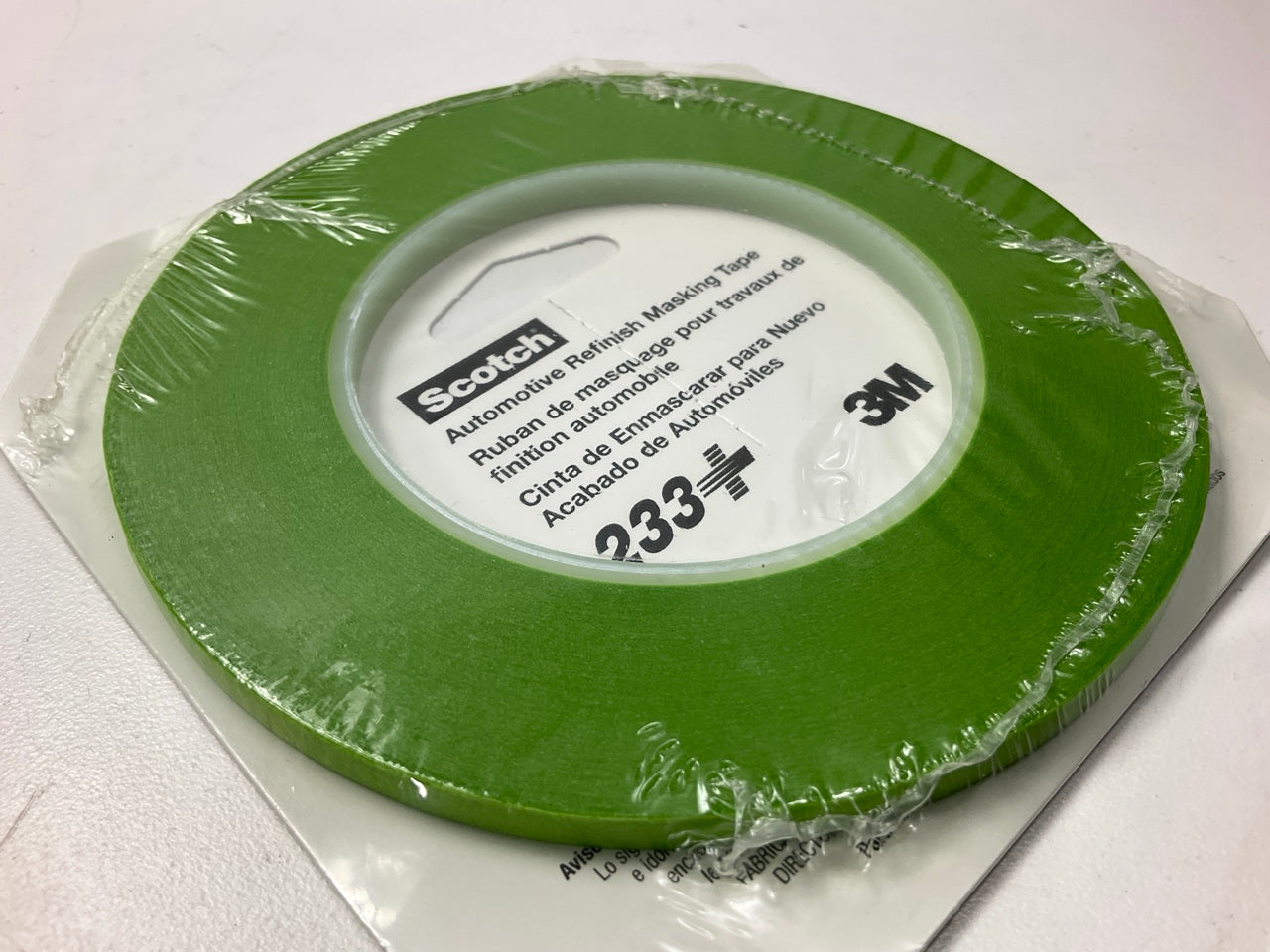 (5) 3M 26344 Automotive Refinish Masking Tape 233+ (6mm X 55m) Green