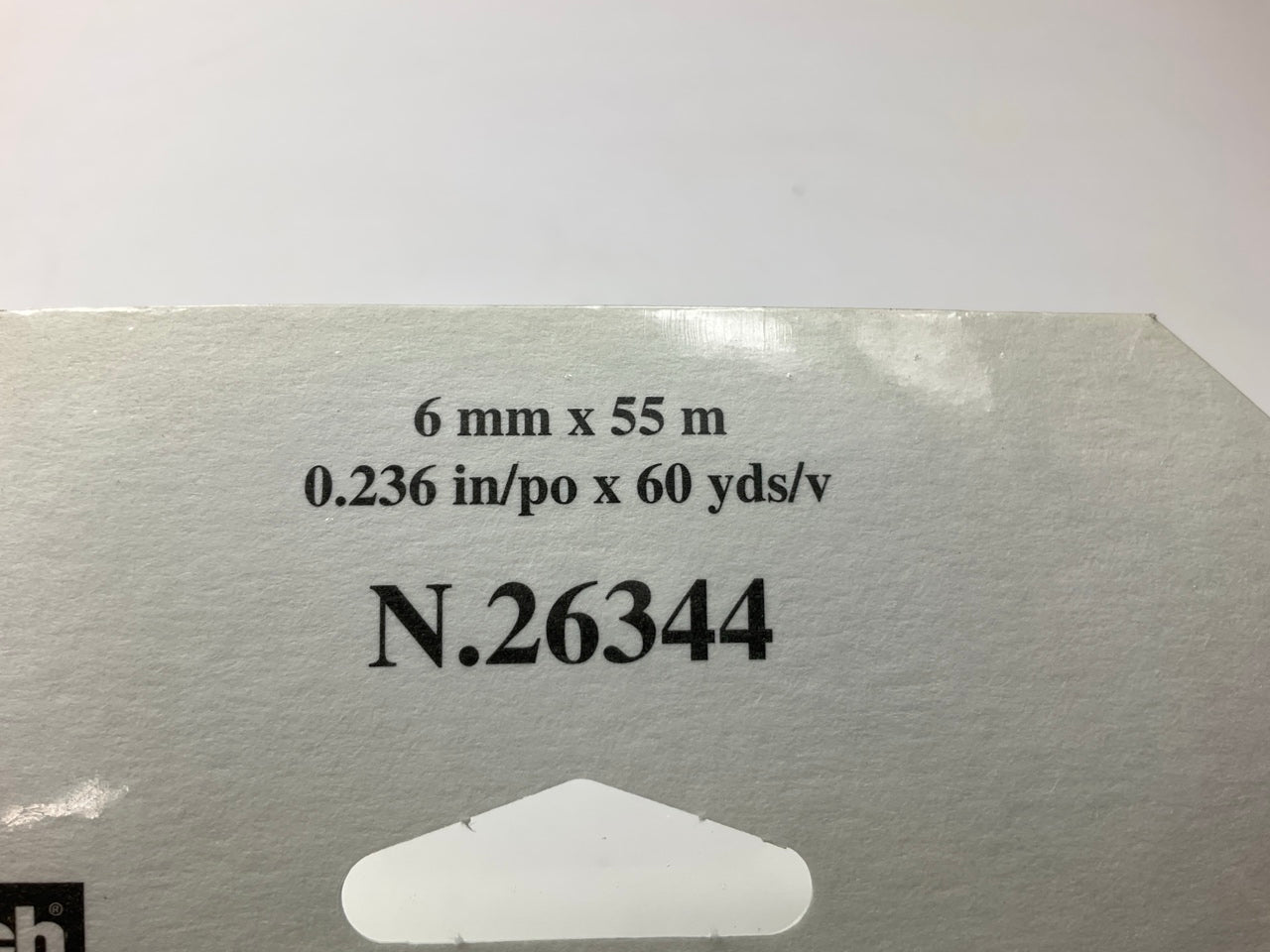 3M 26344 Automotive Refinish Masking Tape 233+ (6mm X 55m) Green